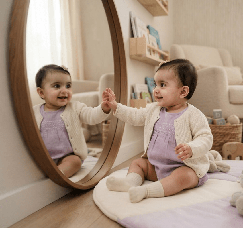Landscape Mirror Solo Babyshoot