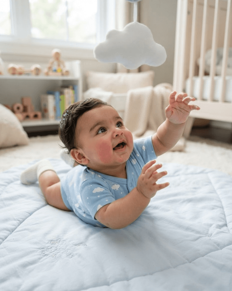 Potrait Playing Babyshoot